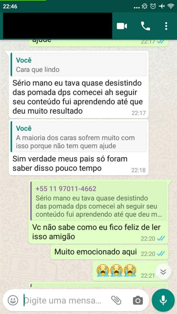 depoimento emocionado - Extermínando a FFC